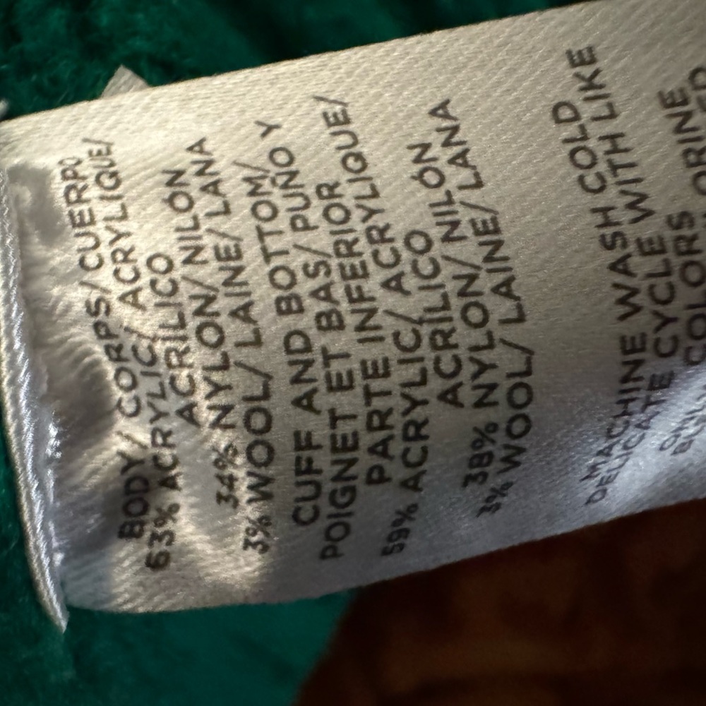 Ann Taylor Emerald Button-Detail Sweater - Picture 5 of 5